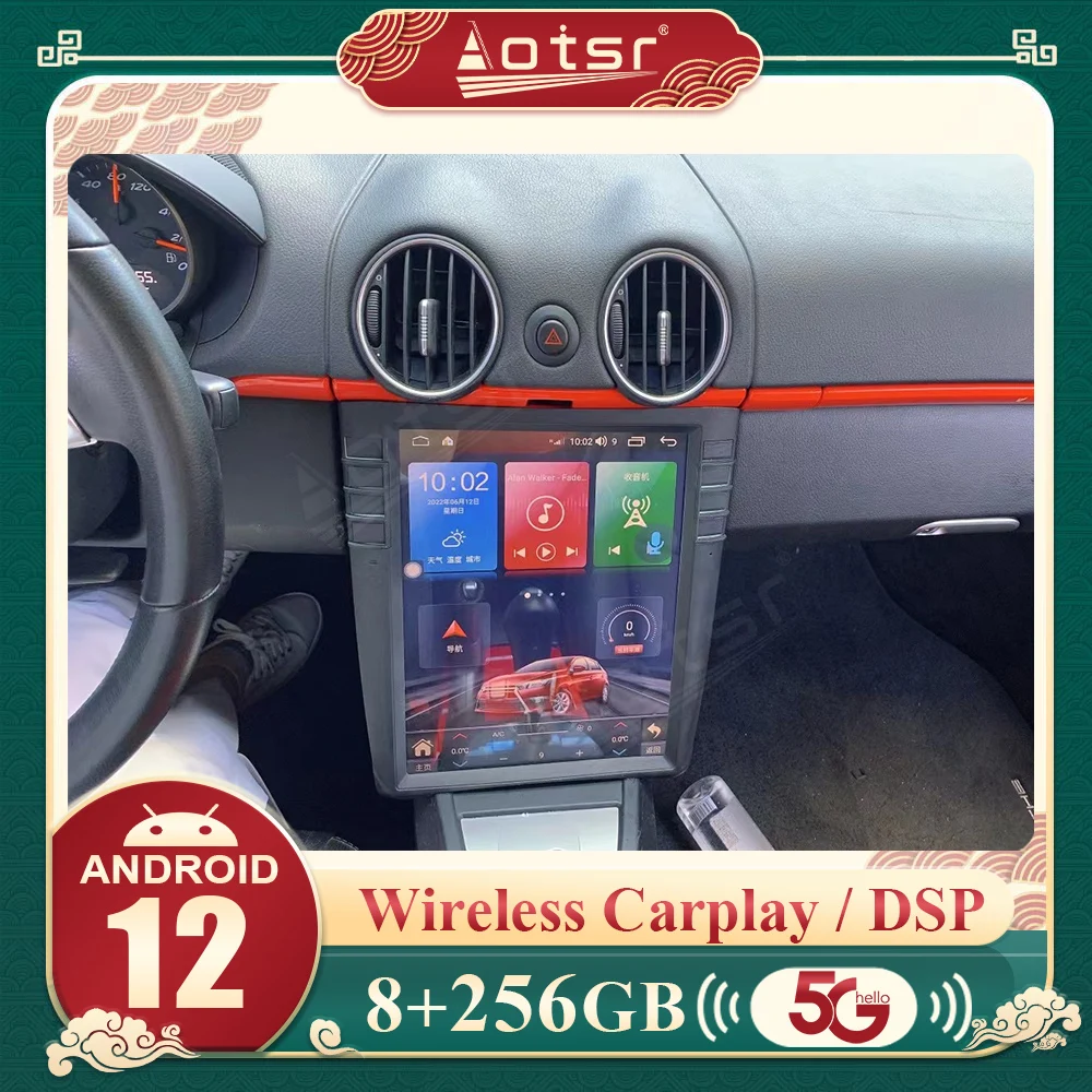 8+256GB Android 12 CarPlay Car Radio Player GPS Navi For Porsche Cayman 911 Boxster 997 2005-2012 Multimedia DSP Player HeadUnit
8+256GB Android 12 CarPlay Car Radio Player GPS Navi For Porsche Cayman 911 Boxster 997 2005-2012 Multimedia DSP Player HeadUnit