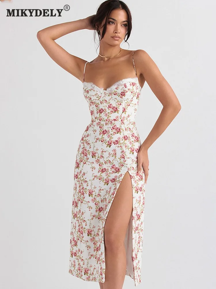 Mikydely Floral Print Ankle Length Dresses Women Backless Sexy Split Hem Party Dresses Women Summer Sleeveless Print Floral
Mikydely Floral Print Ankle Length Dresses Women Backless Sexy Split Hem Party Dresses Women Summer Sleeveless Print Floral