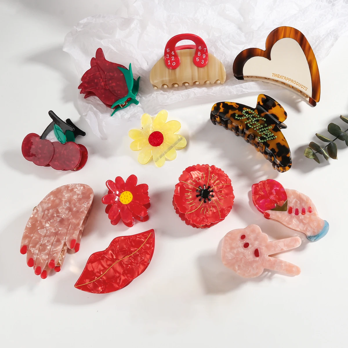 AENSOA Unique Design Acetic Floral Hair Claw Clip for Women Cute Corgi Dog Cat Flowers Hairpin Fashion Hair Accessories 2022
AENSOA Unique Design Acetic Floral Hair Claw Clip for Women Cute Corgi Dog Cat Flowers Hairpin Fashion Hair Accessories 2022