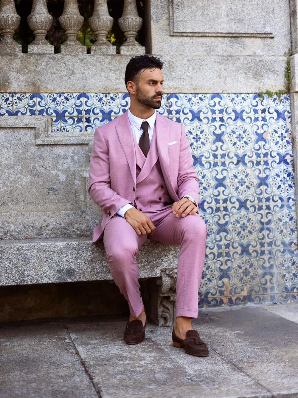 Pink Jacket Sets 3 Pieces Wedding Man Suits 2022 Casual Blazer Sets Formal Male Suits Men Official Suits Groomsmen
Pink Jacket Sets 3 Pieces Wedding Man Suits 2022 Casual Blazer Sets Formal Male Suits Men Official Suits Groomsmen