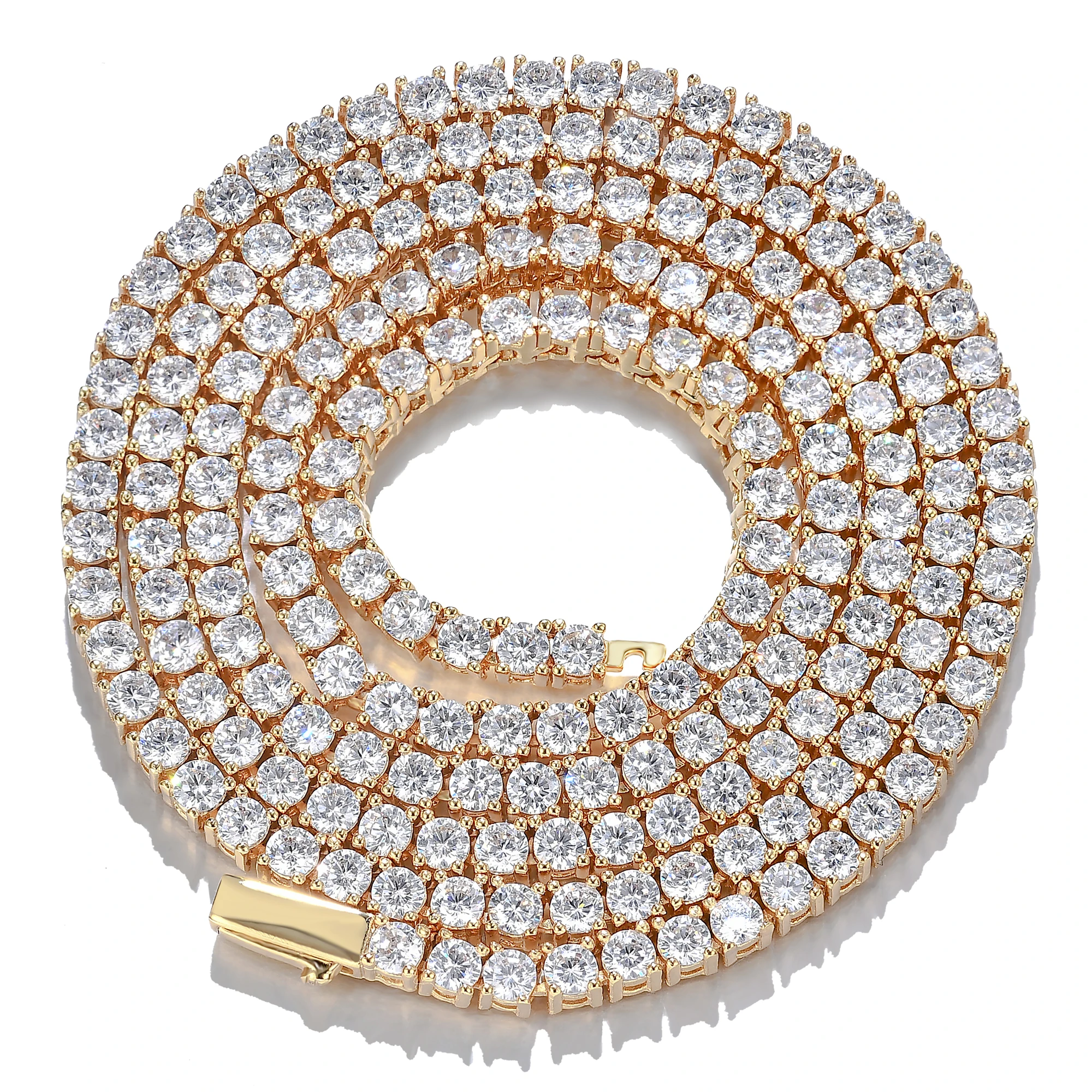 Hip Hop 1 Row 4 Prong Tennis Chain AAA CZ Stone 3/4/5MM Wide Bling Iced Out Cubic Zircon Necklace Bracelet For Men Jewelry
Hip Hop 1 Row 4 Prong Tennis Chain AAA CZ Stone 3/4/5MM Wide Bling Iced Out Cubic Zircon Necklace Bracelet For Men Jewelry