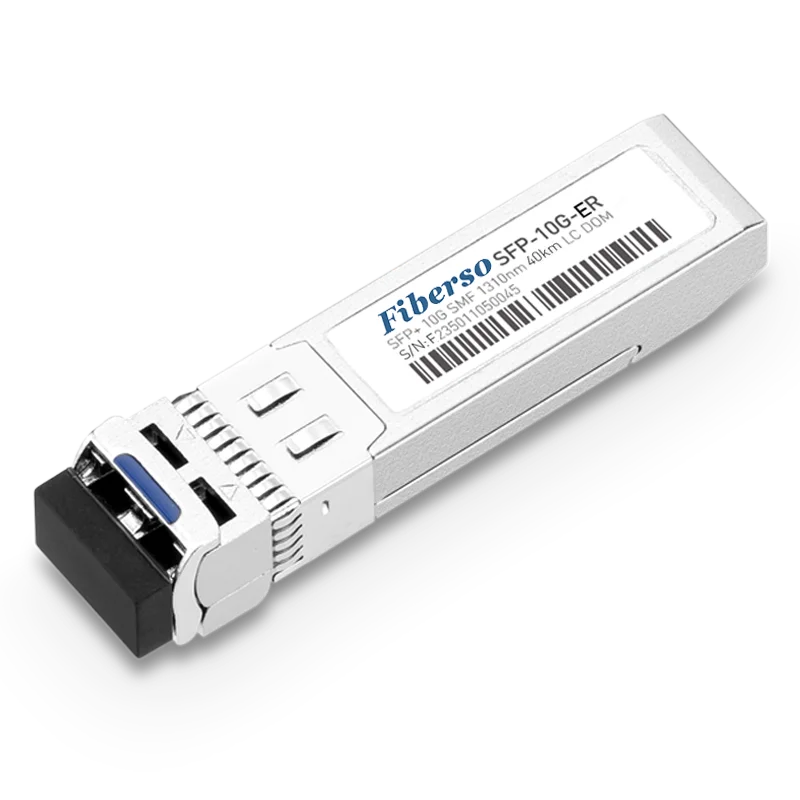 Модуль Fiberso Cisco SFP+ 10G ER 40 км 1310 нм дуплексный оптоволоконный модуль LC SM совместимый