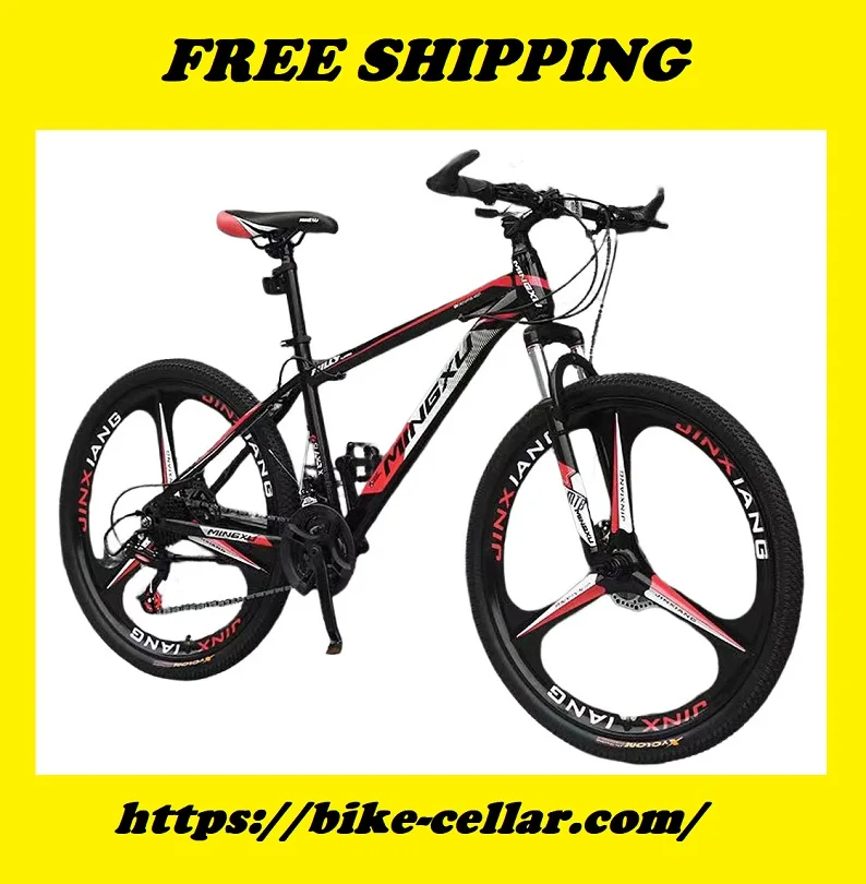 Adult Mountain Bicycle 21/24/27 Speed Bike One Piece Magnesium Alloy Hub High Carbon Steel Frame Mechanical Double Disc Brake
Adult Mountain Bicycle 21/24/27 Speed Bike One Piece Magnesium Alloy Hub High Carbon Steel Frame Mechanical Double Disc Brake