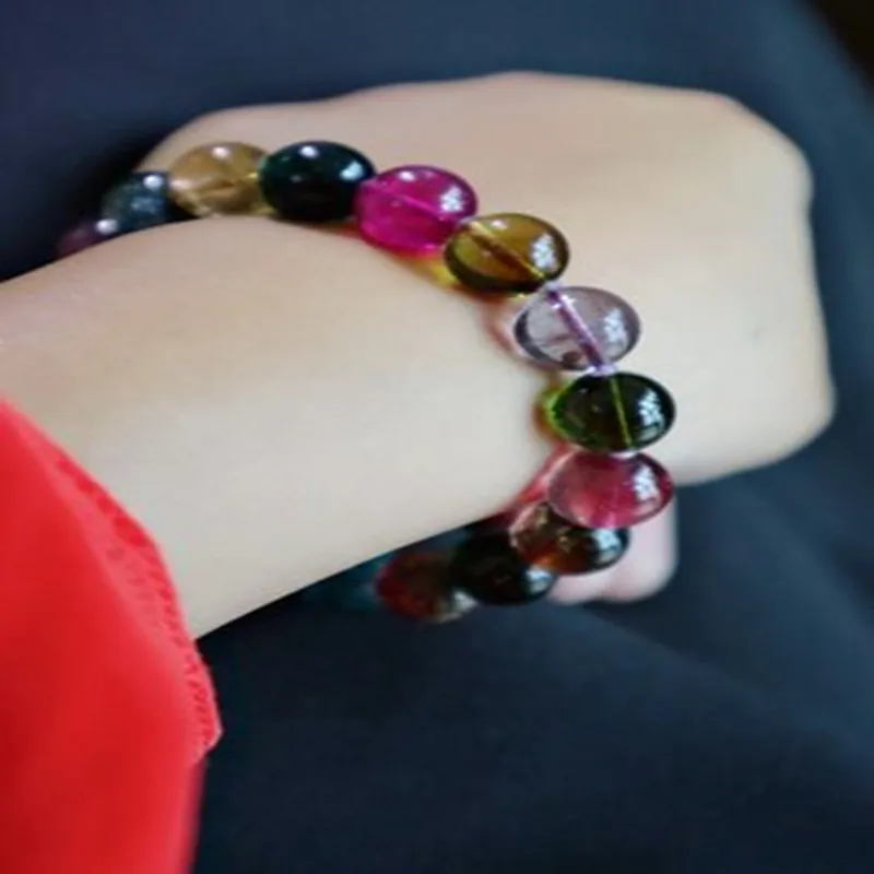 Natural Candy Color Tourmaline Female Bead Bracelet Aesthetic Jewelry Crystal Bracelet Ladies Gift Girlfriend 2022 New Arrival
Natural Candy Color Tourmaline Female Bead Bracelet Aesthetic Jewelry Crystal Bracelet Ladies Gift Girlfriend 2022 New Arrival