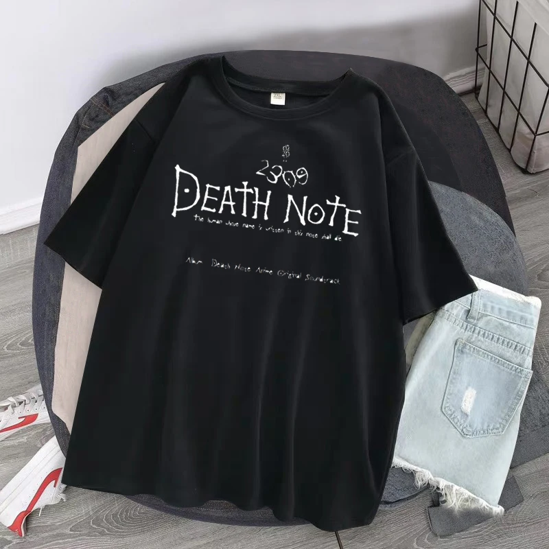 Летняя футболка, Футболка Death Note, Женская Модная хлопковая футболка, детские топы в стиле хип-хоп, футболка с аниме, Сексуальная футболка для ...
Летняя футболка, Футболка Death Note, Женская Модная хлопковая футболка, детские топы в стиле хип-хоп, футболка с аниме, Сексуальная футболка для ...