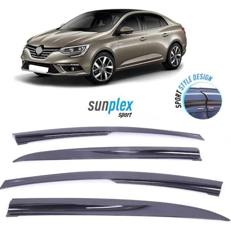 Автомобильные оконные аксессуары для Renault Megane 4 2016-2020, дефлектор окон в спортивном стиле, дождевик, козырек, навесы
Автомобильные оконные аксессуары для Renault Megane 4 2016-2020, дефлектор окон в спортивном стиле, дождевик, козырек, навесы
