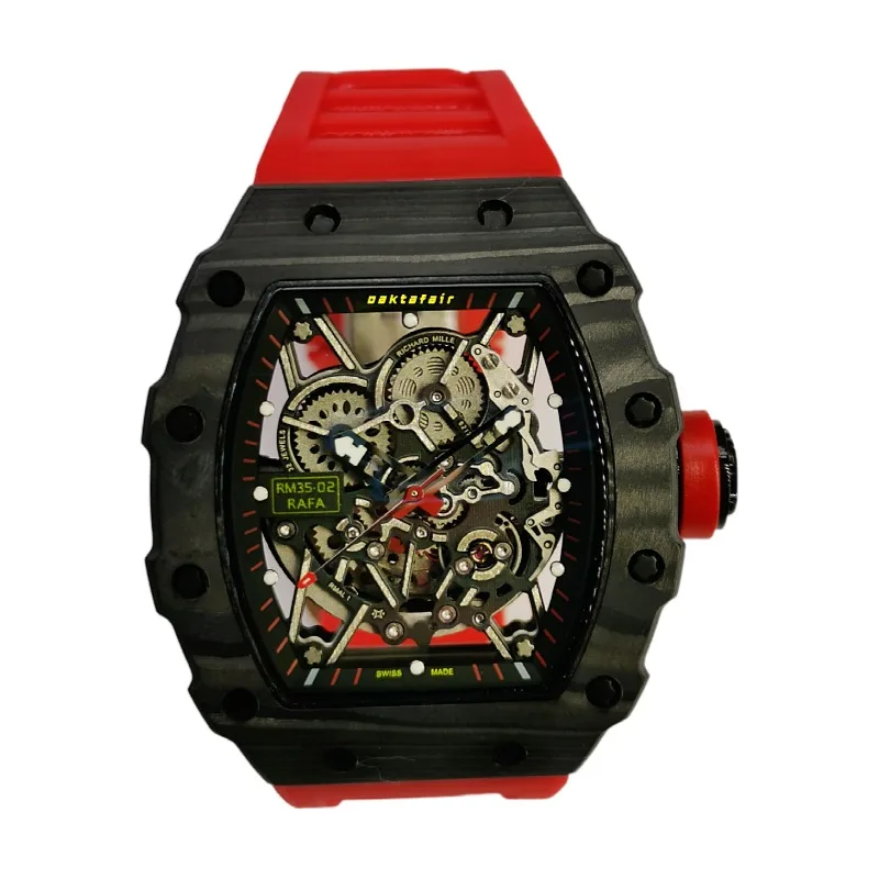 Men's Automatic Wrist Watch Carbon Fiber Dial Military Waterproof 30 ATM Sports Casual Fashion Mechanical Watch
Men's Automatic Wrist Watch Carbon Fiber Dial Military Waterproof 30 ATM Sports Casual Fashion Mechanical Watch