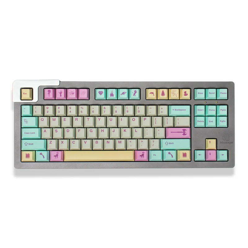 Клавиши PBT GMK Wasabi с профилем вишни, 137 клавиш, сублимационные клавиши для механической клавиатуры с 2.25U 2.75U Shift 7U Spacebar
Клавиши PBT GMK Wasabi с профилем вишни, 137 клавиш, сублимационные клавиши для механической клавиатуры с 2.25U 2.75U Shift 7U Spacebar