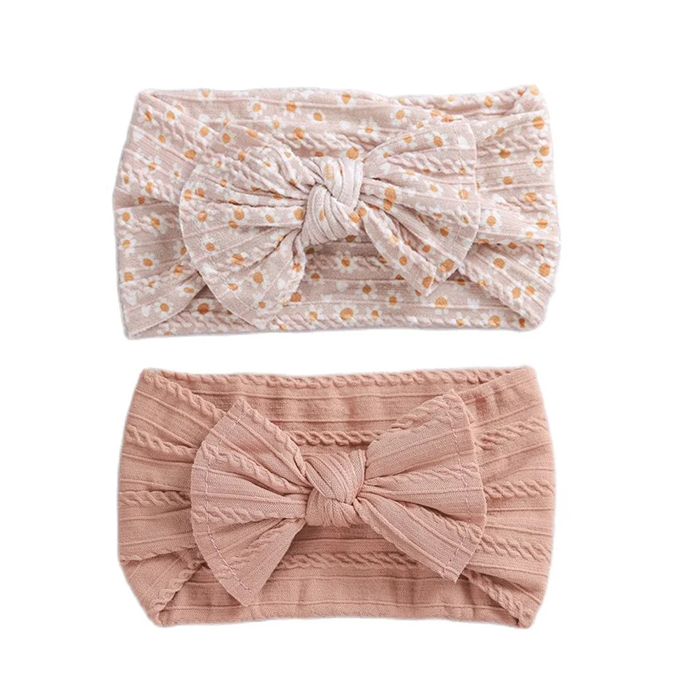 2Pcs/Lot Print Cable Knit Baby Headband Printed Bow Baby Girl Nylon Headbands for Newborn Infant Girls Turban Hair Accessories
2Pcs/Lot Print Cable Knit Baby Headband Printed Bow Baby Girl Nylon Headbands for Newborn Infant Girls Turban Hair Accessories