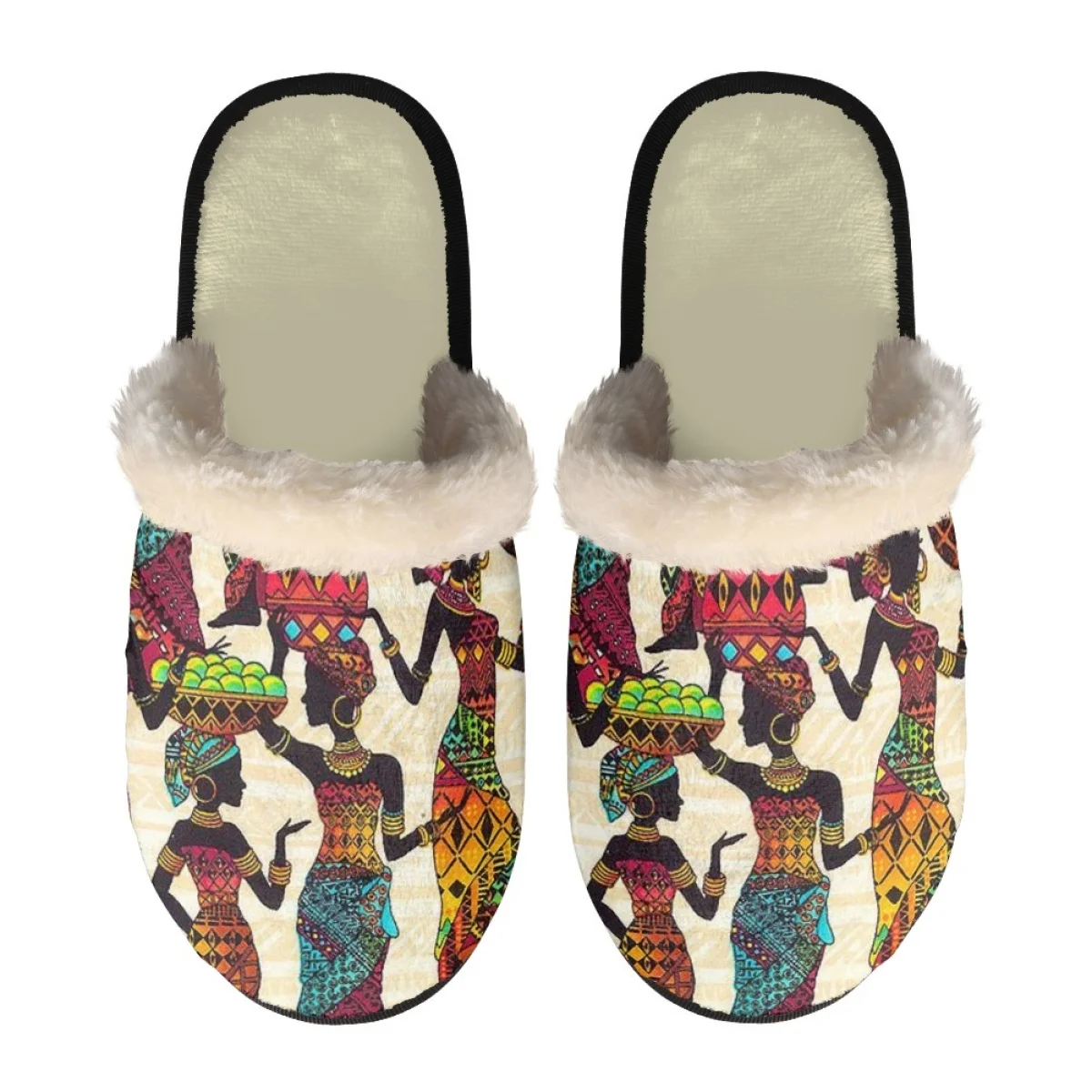 Тапочки женские зимние с принтом в африканском стиле, удобные мягкие плюшевые тапки в помещении, с граффити, для празднования дня рождения
Тапочки женские зимние с принтом в африканском стиле, удобные мягкие плюшевые тапки в помещении, с граффити, для празднования дня рождения