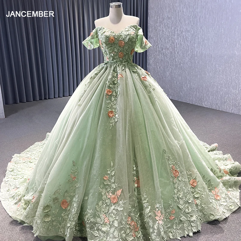 Идеальные женские платья Quinceanera с открытыми плечами и цветочной кружевной