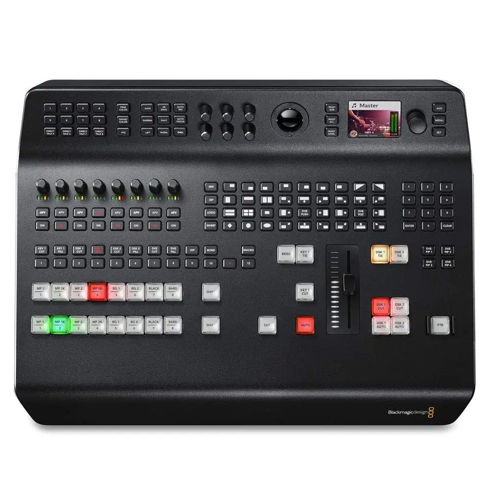 Affordable Black-Magic Studio Pro 4K Live Production Switcher With 6ft Power Cord Solid Signal Cable Ties.
Affordable Black-Magic Studio Pro 4K Live Production Switcher With 6ft Power Cord Solid Signal Cable Ties.