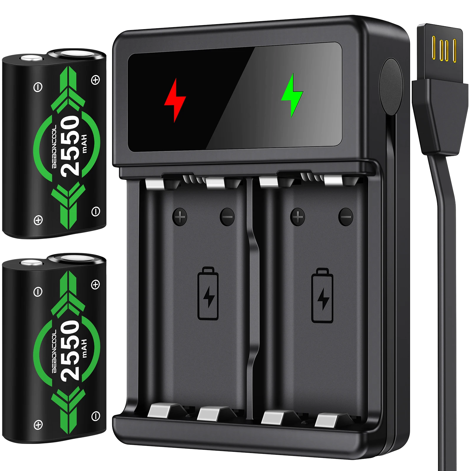 Dinofire Controller Battery Pack for Xbox One/Xbox Series X/S Rechargeable Battery Pack with Charging Dock Station for Xbox
Dinofire Controller Battery Pack for Xbox One/Xbox Series X/S Rechargeable Battery Pack with Charging Dock Station for Xbox