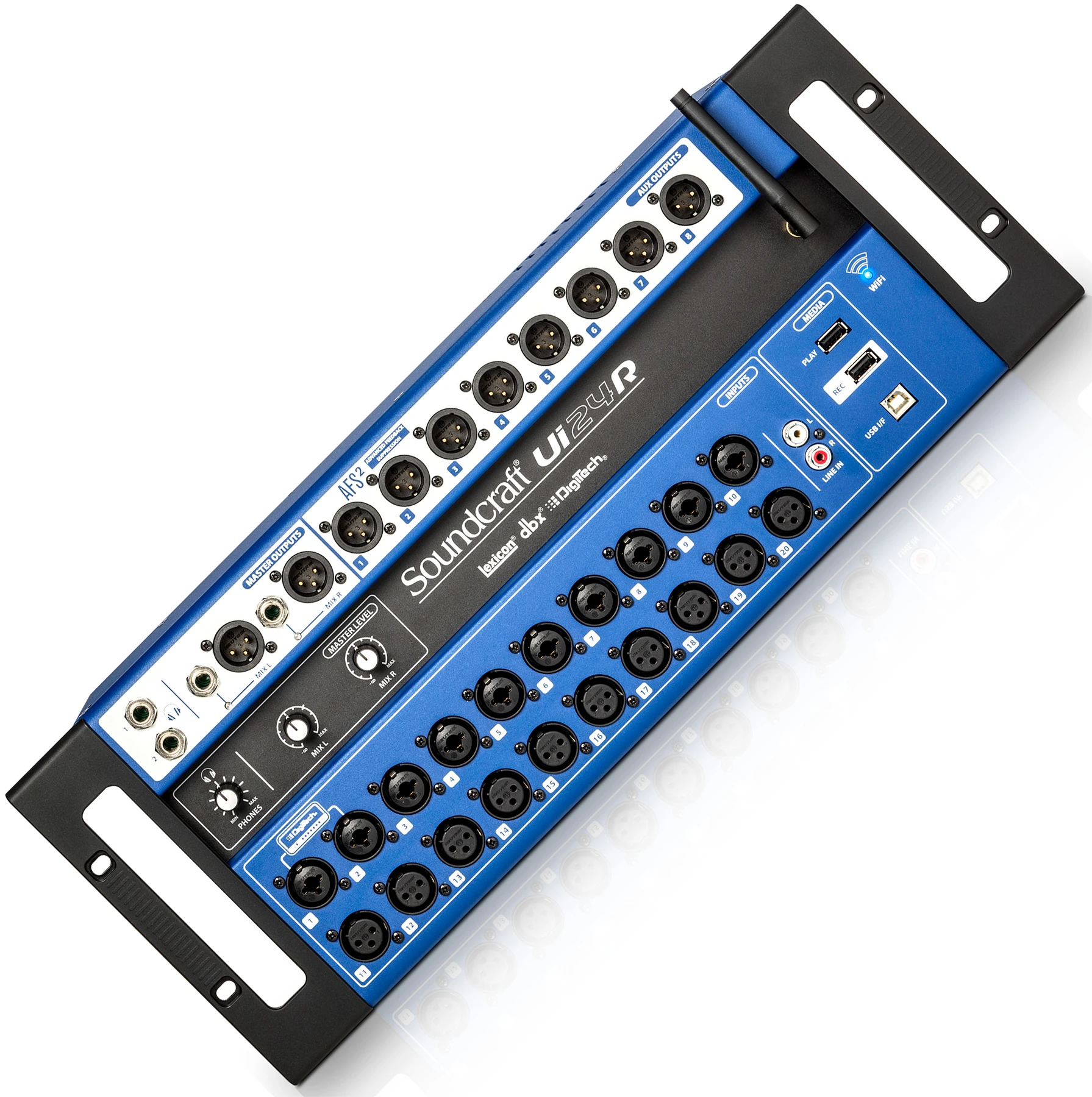Большая скидка, распродажа на Soundcraft Ui24R 24-канальный цифровой микшер/многоканальный USB-рекордер с беспроводным управлением
Большая скидка, распродажа на Soundcraft Ui24R 24-канальный цифровой микшер/многоканальный USB-рекордер с беспроводным управлением