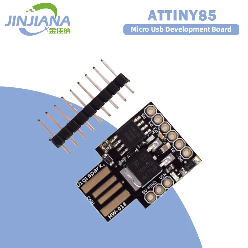 ATTINY85 Digispark kickstarter DC-DC 3A adjustable step-down module LM2596 voltage regulator 24V to 12V 5V 3V
ATTINY85 Digispark kickstarter DC-DC 3A adjustable step-down module LM2596 voltage regulator 24V to 12V 5V 3V