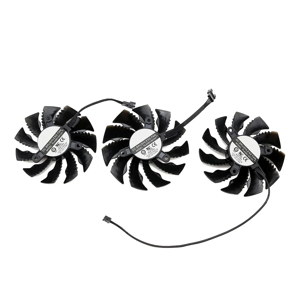 Вентилятор для видеокарты Gigabyte GeForce RTX 3080 Ti 3090 12 В 0 55 А 87 мм | Компьютеры и офис
