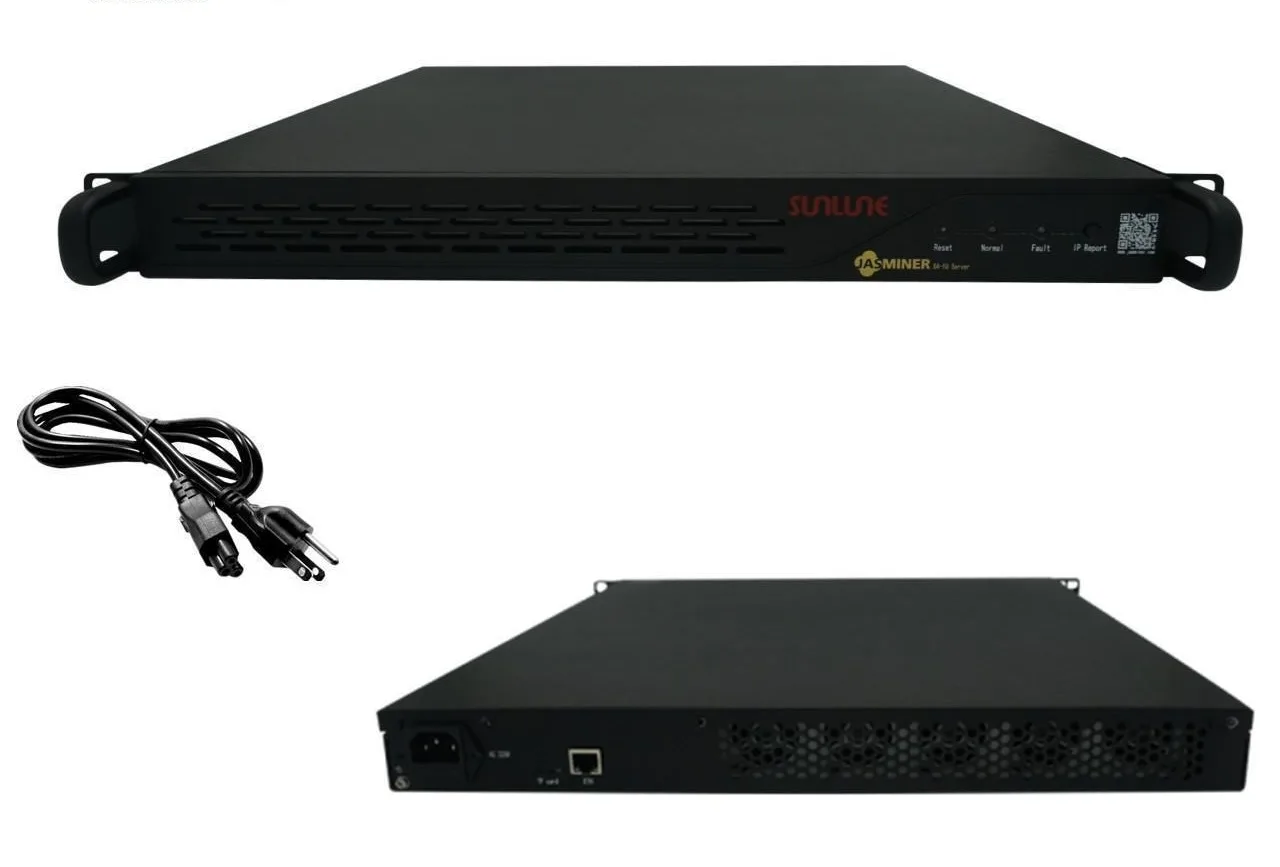 HOT SALES!! Jasminer X4 Miner 1U Server Architecture 520MH/s Hashrate 240W Power Consumation ETH Miner
HOT SALES!! Jasminer X4 Miner 1U Server Architecture 520MH/s Hashrate 240W Power Consumation ETH Miner