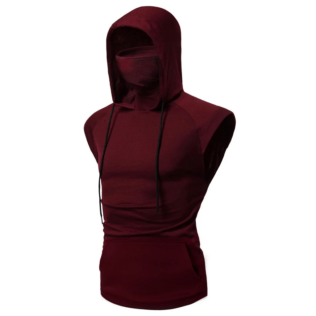 2022 new Punk Style Jacket Men Spring summer Dark Hooded Jacket Men's thin Top Sleeveless Gothic Diablo style Ninja Wizard Mask
2022 new Punk Style Jacket Men Spring summer Dark Hooded Jacket Men's thin Top Sleeveless Gothic Diablo style Ninja Wizard Mask