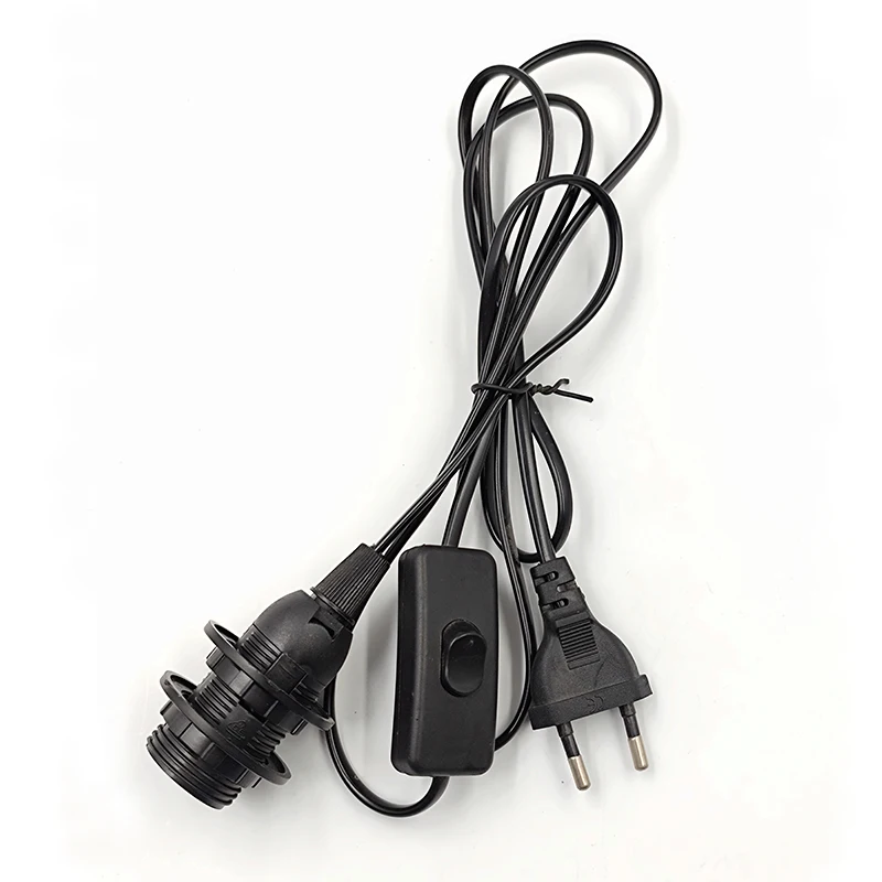 Double Ring E14 1.8m 303 Lamp Head EU US Plug Head For Power Cord Cable Electric Power Switch Cord Himalayan Salt Lamp Holder
Double Ring E14 1.8m 303 Lamp Head EU US Plug Head For Power Cord Cable Electric Power Switch Cord Himalayan Salt Lamp Holder