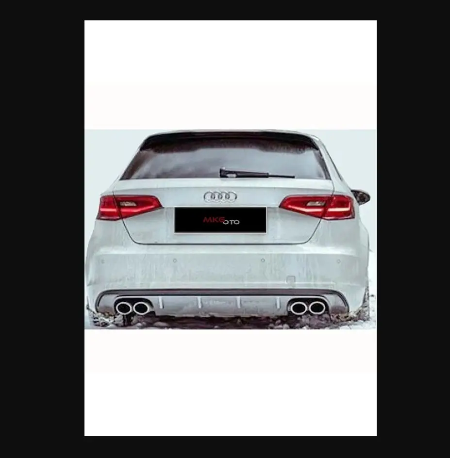 Задний дополнительный диффузор для Audi A3 Hb 8V S3 черное фортепиано 2012 - 2016 правый левый выходной спойлер Крылья стильный колпачок защита
Задний дополнительный диффузор для Audi A3 Hb 8V S3 черное фортепиано 2012 - 2016 правый левый выходной спойлер Крылья стильный колпачок защита