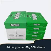 100/500 Sheets Paper for Printer Svetocopy A4 80g White Paper Draft School Office High Quality Paper Copy Printer Stationery