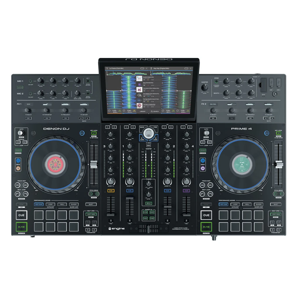 BRAND NEW Denon Prime 4 DJ System 4 Deck Standalone | DJ Headphones | 32GB Flash Drive
BRAND NEW Denon Prime 4 DJ System 4 Deck Standalone | DJ Headphones | 32GB Flash Drive