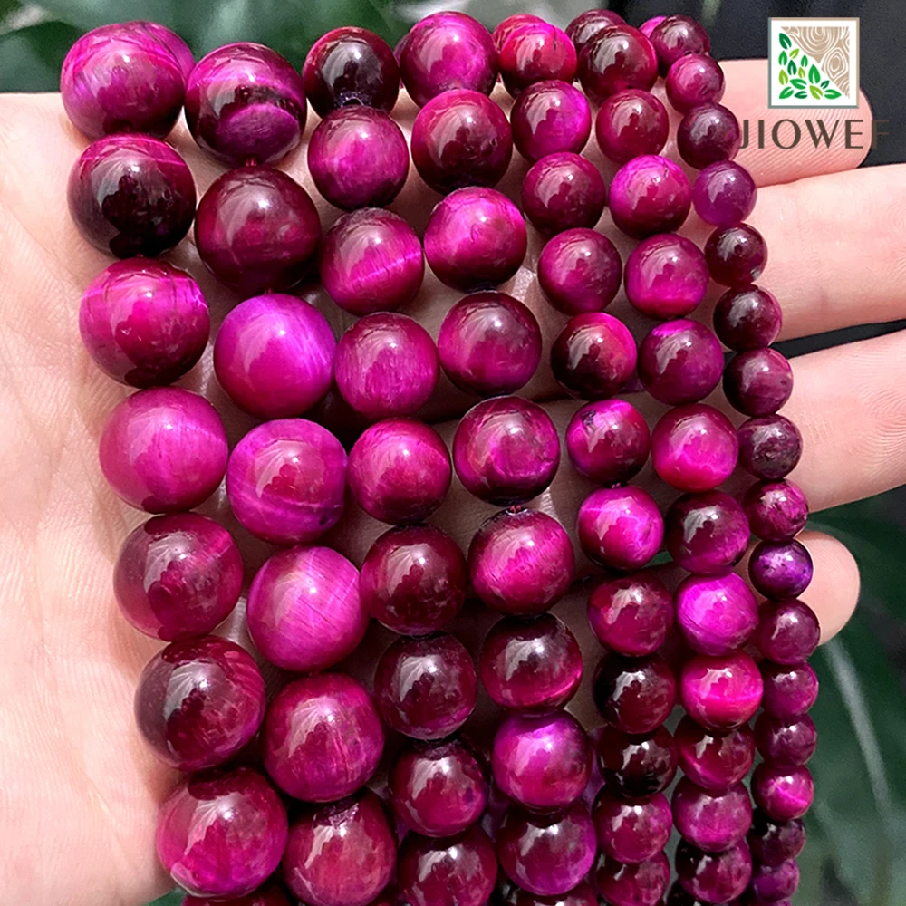 Natural Stone Beads Rose Pink Tiger Eye Stone Round Loose Beads DIY Bracelet Necklace for Jewelry Making 15" Strand 6 8 10 12MM
Natural Stone Beads Rose Pink Tiger Eye Stone Round Loose Beads DIY Bracelet Necklace for Jewelry Making 15" Strand 6 8 10 12MM