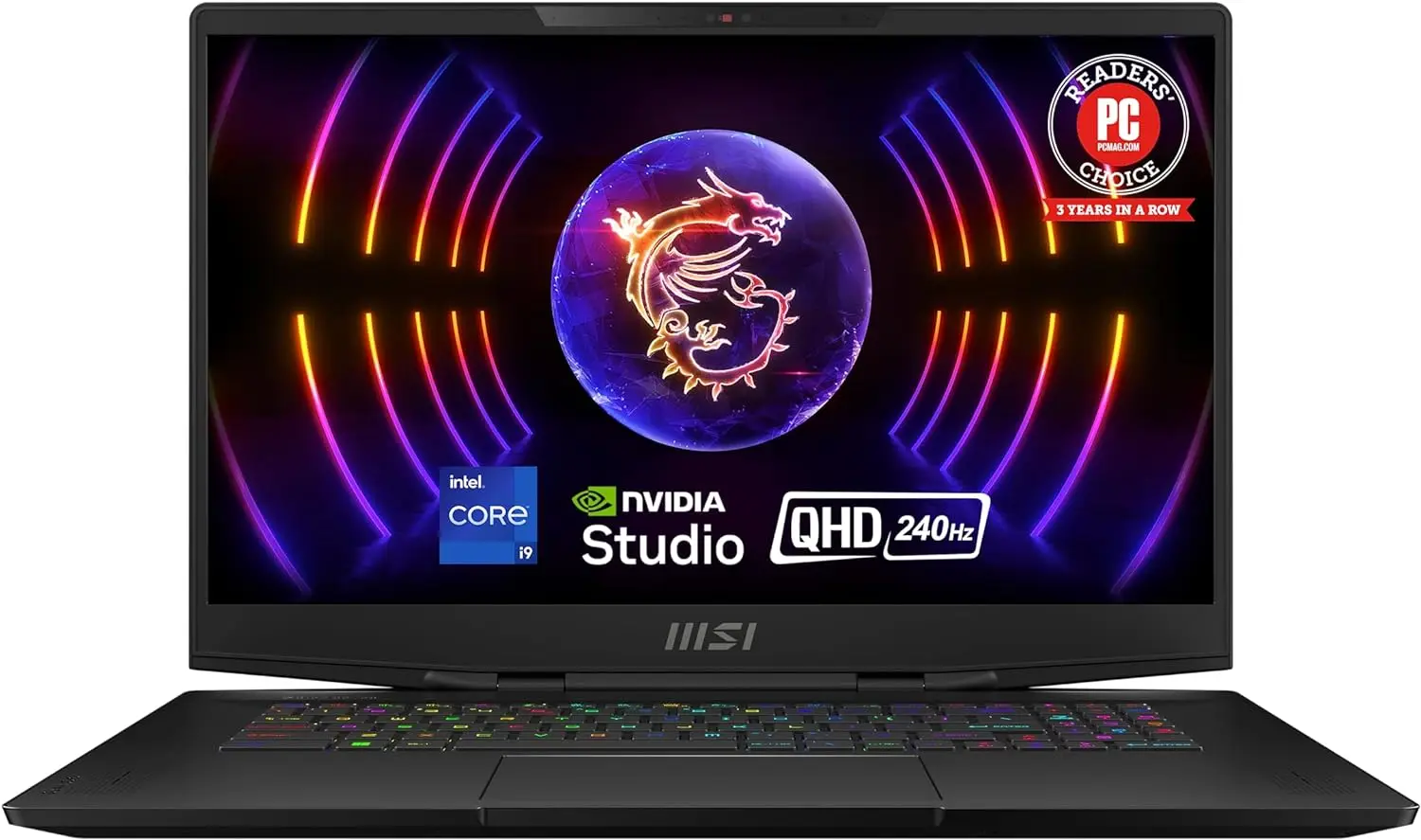 M-S-I Stealth 17 Studio 17.3" QHD 240Hz Gaming Laptop: 13th Gen Intel Core i9, RTX 4080, 32GB DDR5, 1TB NVMe SSD, Thunderbolt 4
M-S-I Stealth 17 Studio 17.3" QHD 240Hz Gaming Laptop: 13th Gen Intel Core i9, RTX 4080, 32GB DDR5, 1TB NVMe SSD, Thunderbolt 4