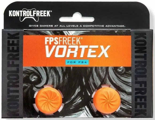 Накладки на стики для геймпада FPS Freek Vortex \ 15 (2 шт) Оранжевые (PS4) | Электроника