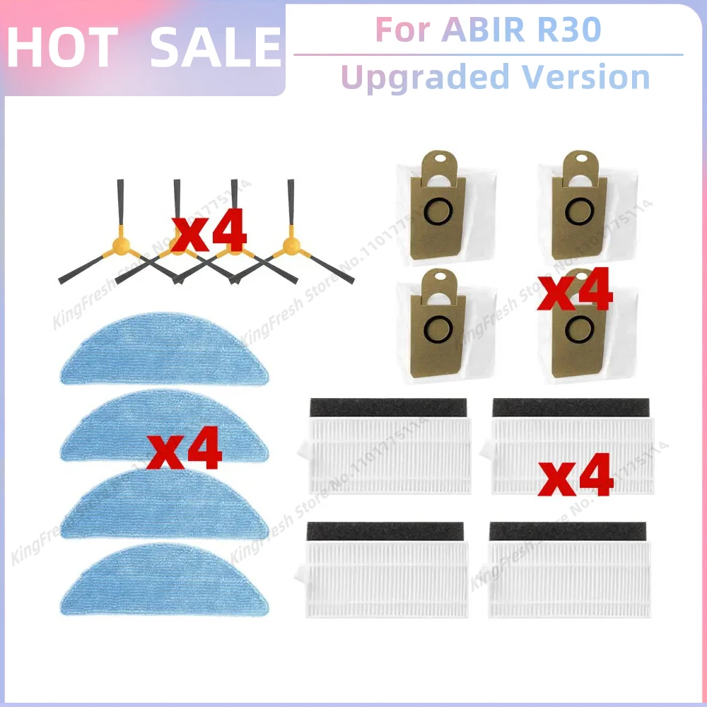 Совместимо с запасными частями и аксессуарами для замены пылесоса-робота ABIR R30
Совместимо с запасными частями и аксессуарами для замены пылесоса-робота ABIR R30