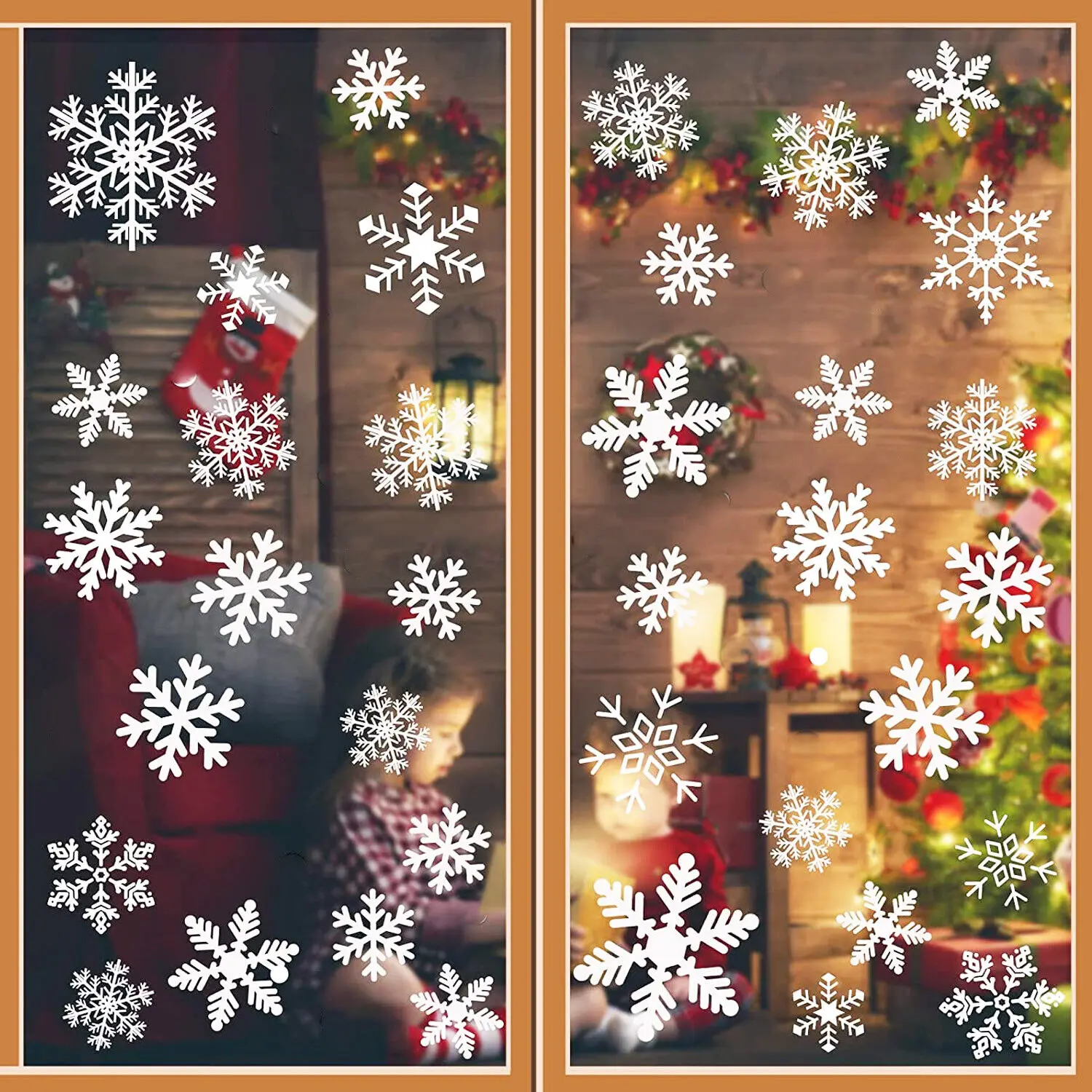 135PCS Christmas Snowflake Window Clings Double-Sided White Glass Stickers Decal US
135PCS Christmas Snowflake Window Clings Double-Sided White Glass Stickers Decal US
