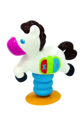 Sunman -  Забавная игрушка-стульчик для кормления Minibo со звуком и подсветкой