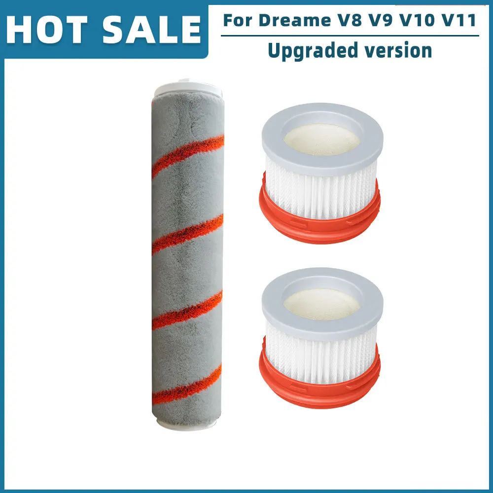 Запчасти для Xiaomi Dreame V8 V9 V9B V9D V9P XR V10 V11 V16: роликовая щетка, Hepa фильтр
Запчасти для Xiaomi Dreame V8 V9 V9B V9D V9P XR V10 V11 V16: роликовая щетка, Hepa фильтр