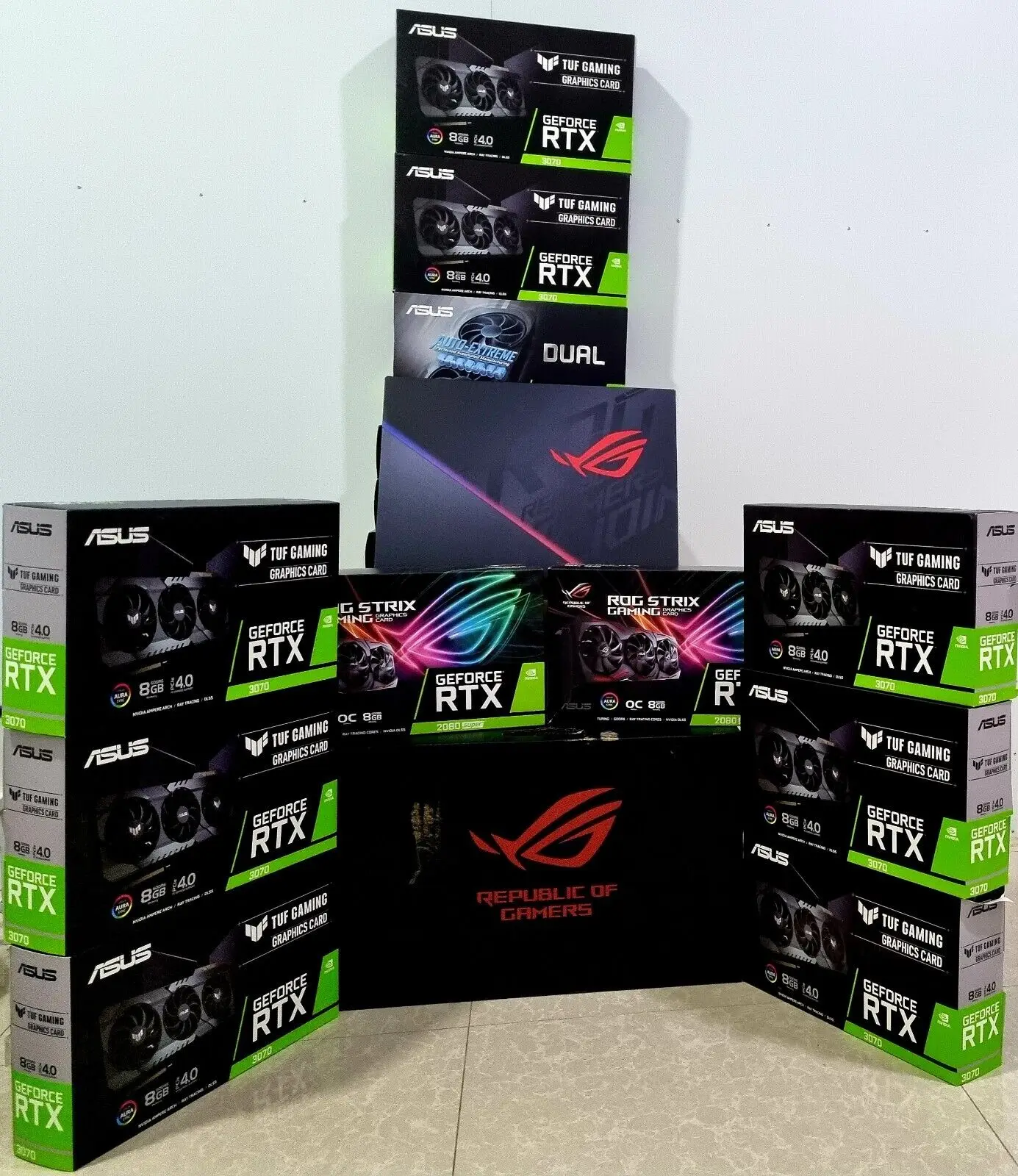 Купите 2 и получите 1 бесплатную графическую карту ASUS TUF Gaming GeForce RTX 3070 OC 8 Гб GDDR6 Non LHR
Купите 2 и получите 1 бесплатную графическую карту ASUS TUF Gaming GeForce RTX 3070 OC 8 Гб GDDR6 Non LHR