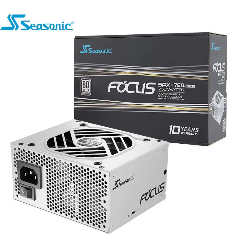 SEASONIC FOCUS SPX750 маленький мощный 80PLUS Платиновый полноразмерный белый обжимной вентилятор старт/стоп
SEASONIC FOCUS SPX750 маленький мощный 80PLUS Платиновый полноразмерный белый обжимной вентилятор старт/стоп