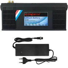 NEW 24V 160Ah LiFePO4 Lithium Iron Phosphate Battery Built-in BMS For RV Solar Energy Scooter Tricycle Boat Household Battery