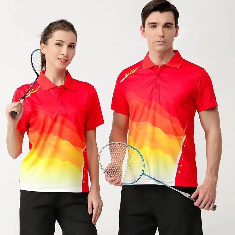 Badminton Short Sleeve Shirt Shirts Women Kids Men's Table Tennis Sportwear Short Sleeved T-Shirt Tennis Training
Badminton Short Sleeve Shirt Shirts Women Kids Men's Table Tennis Sportwear Short Sleeved T-Shirt Tennis Training