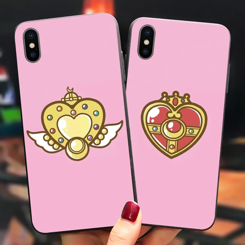 Фото Sailor Moon чехол s для huawei P Smart P8 P9 P10 2018 2019 mate 20 honor 8A 20S 10 9 Pro Y7 Y9 Coque Huawi P20 Lite | Мобильные