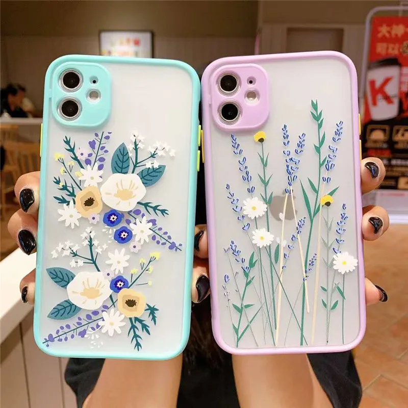 Fashion Flower Phone Case For iPhone 11 Pro X XR XS Max 8 7 Plus SE2020 Floral Transparent Camera Lens Protection Back Cover
Fashion Flower Phone Case For iPhone 11 Pro X XR XS Max 8 7 Plus SE2020 Floral Transparent Camera Lens Protection Back Cover