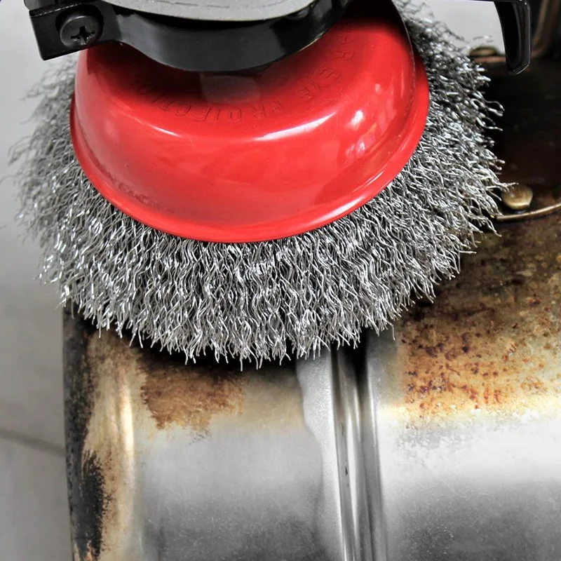 Part Wire Wheel Brushes Tool Accessories Set Cleaning Rust Removal Burrs spatter
Part Wire Wheel Brushes Tool Accessories Set Cleaning Rust Removal Burrs spatter