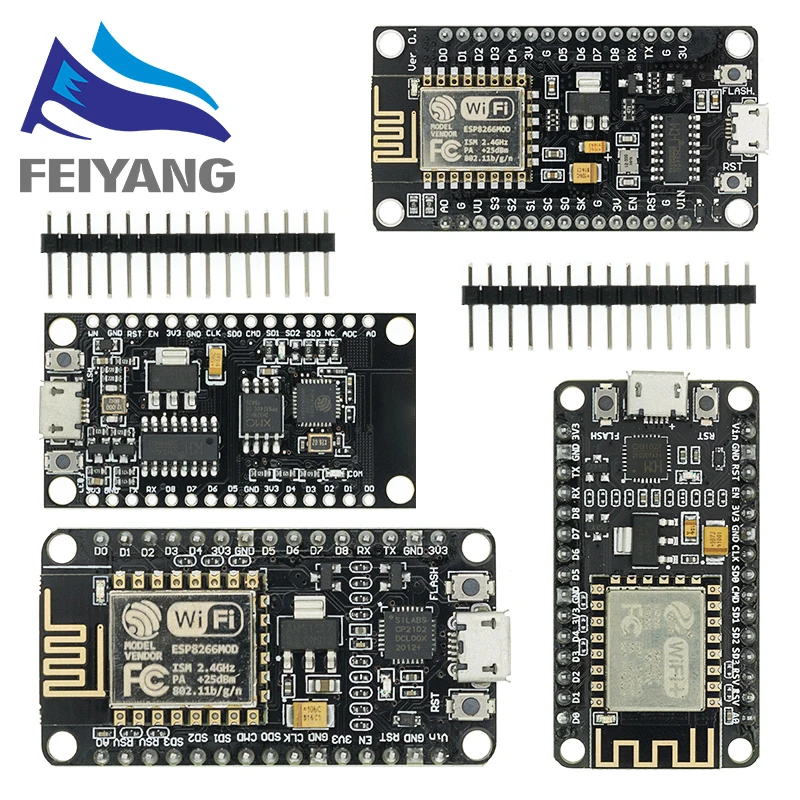 Беспроводной модуль CH340/CP2102/CH9102X NodeMcu V3 V2 V2.1 Lua WI FI Интернет вещей Совет по развитию