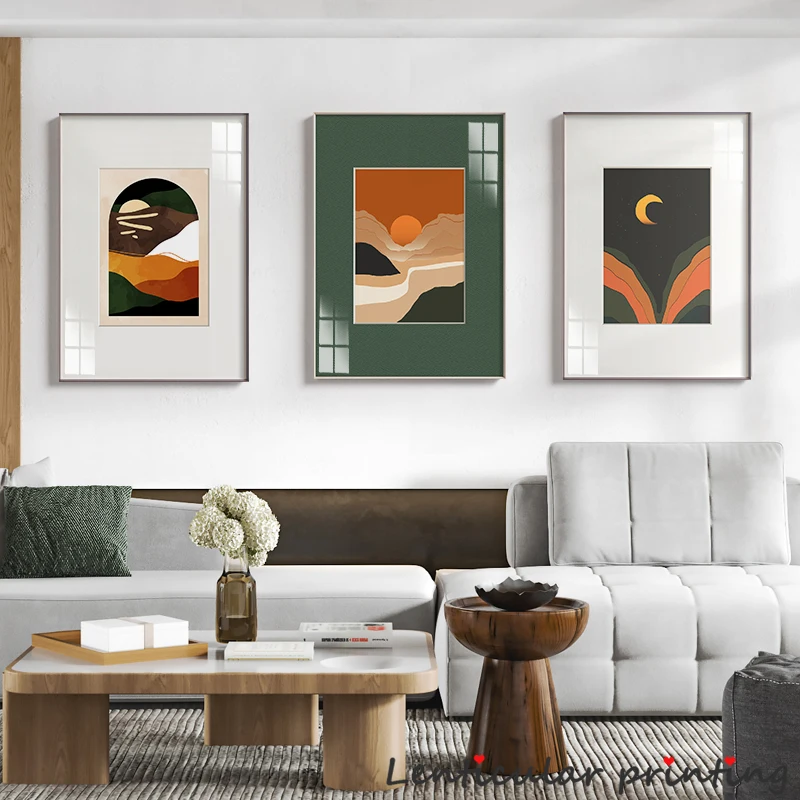 Modern Wall Art Avocado Color Nordic Poster Room Decor Aesthetic Abstract Sun Moon Landscape Wall Painting Spring Poster
Modern Wall Art Avocado Color Nordic Poster Room Decor Aesthetic Abstract Sun Moon Landscape Wall Painting Spring Poster