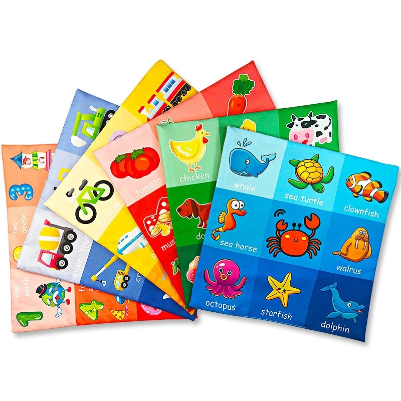 Montessori Baby Early education Toys 0-12 Months Baby Soft Cloth Books Kids Educational Toy Animal Newspaper Mobile To Bed
Montessori Baby Early education Toys 0-12 Months Baby Soft Cloth Books Kids Educational Toy Animal Newspaper Mobile To Bed