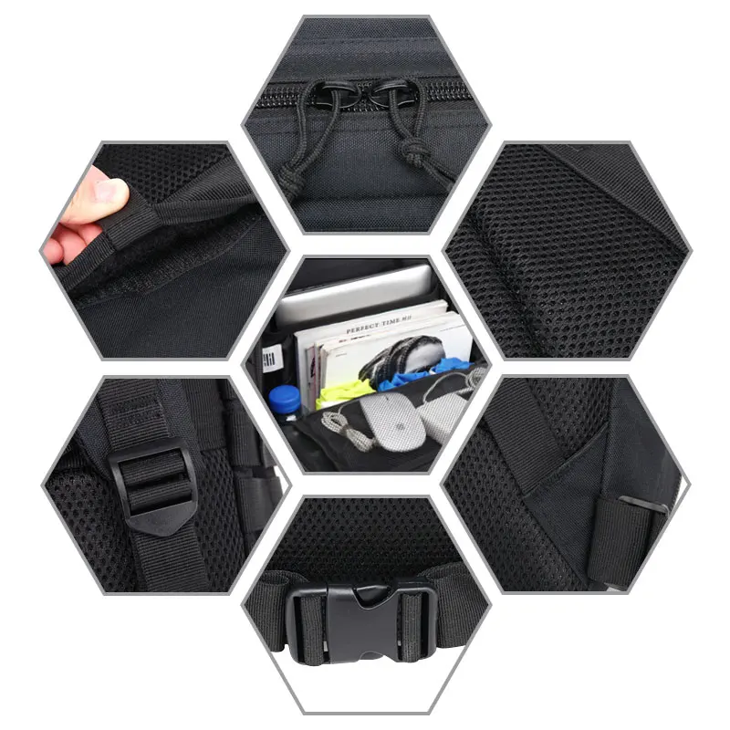 45L Large Capacity Man Army Military Tactical Backpacks Waterproof Bug Out Bag Outdoor Sport Hiking Camping Hunting 3P Rucksack
45L Large Capacity Man Army Military Tactical Backpacks Waterproof Bug Out Bag Outdoor Sport Hiking Camping Hunting 3P Rucksack