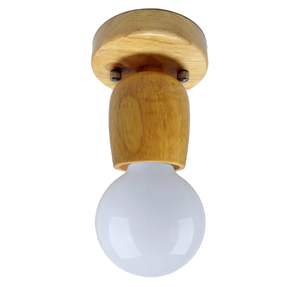 Nordic Wood Led Ceiling Lamp E27 Socket Screw Ceiling Lights for Bedroom Aisle Corridor Balcony Wood ColoUr for Home Lighting
Nordic Wood Led Ceiling Lamp E27 Socket Screw Ceiling Lights for Bedroom Aisle Corridor Balcony Wood ColoUr for Home Lighting