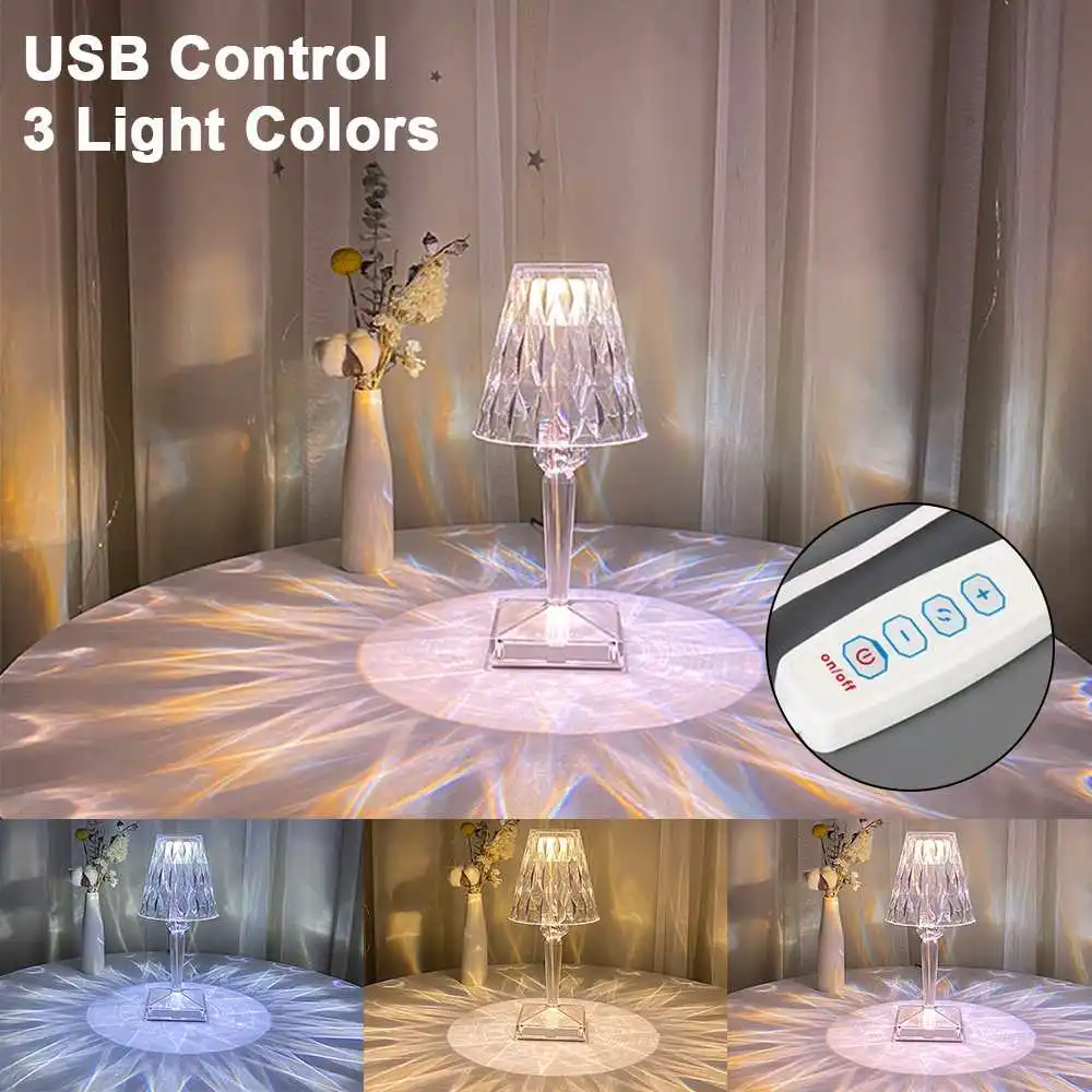 Светодиодная Хрустальная настольная лампа, сенсорный светильник с USB-зарядкой, акриловая лампа для спальни, прикроватная лампа 16 цветов
Светодиодная Хрустальная настольная лампа, сенсорный светильник с USB-зарядкой, акриловая лампа для спальни, прикроватная лампа 16 цветов