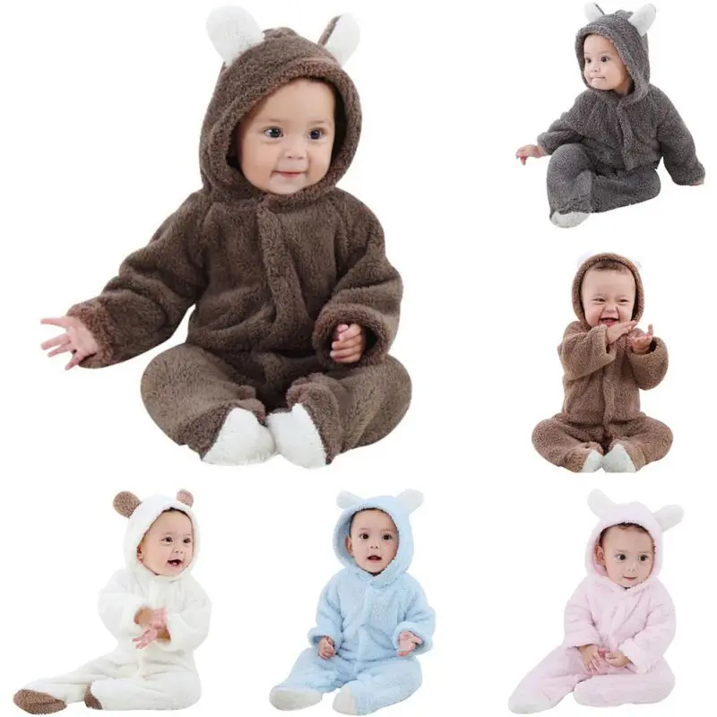 2019 Winter Baby Girl Boy Clothes Jumpsuit Long Sleeve Wool Halloween Newborn Baby Clothes Overalls Baby Rompers Infant Clothing
2019 Winter Baby Girl Boy Clothes Jumpsuit Long Sleeve Wool Halloween Newborn Baby Clothes Overalls Baby Rompers Infant Clothing