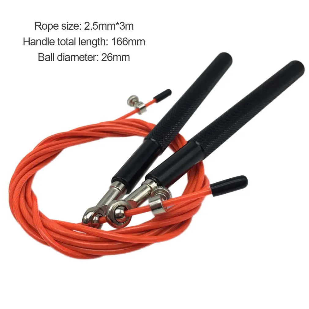 3meter Fitness Metal Bearing Jumping Rope Crossfit Women Speed Rope MMA Boxing Home Gym Training Equipment Professional Skipping
3meter Fitness Metal Bearing Jumping Rope Crossfit Women Speed Rope MMA Boxing Home Gym Training Equipment Professional Skipping