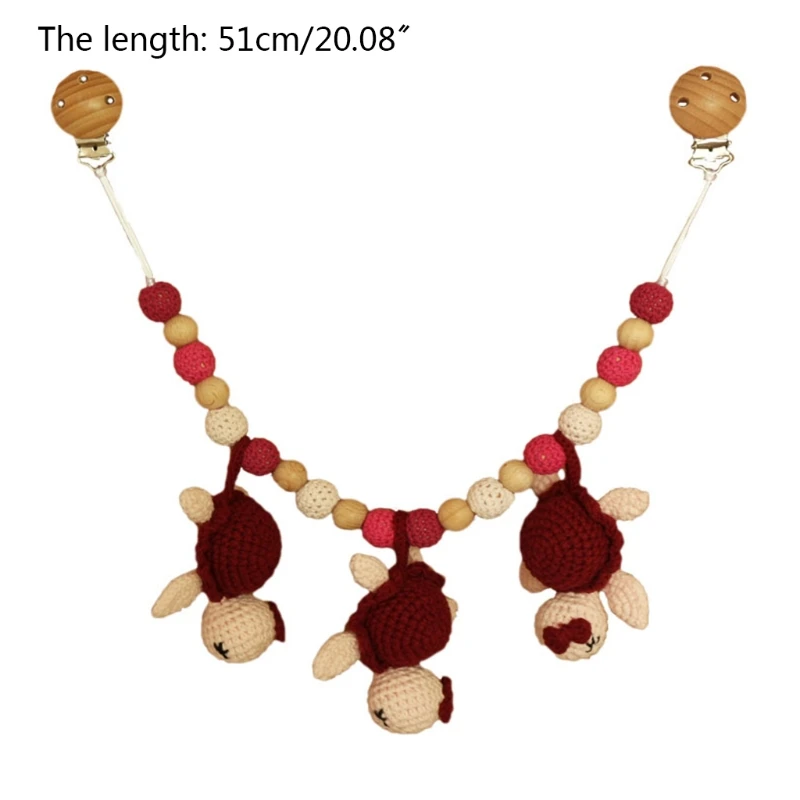 Baby Stroller Pendant Teether Crochet Beads Tortoise Pacifier Chain Rattle Pram Clip Infants Nursing Chewing Toys Shower Gifts
Baby Stroller Pendant Teether Crochet Beads Tortoise Pacifier Chain Rattle Pram Clip Infants Nursing Chewing Toys Shower Gifts