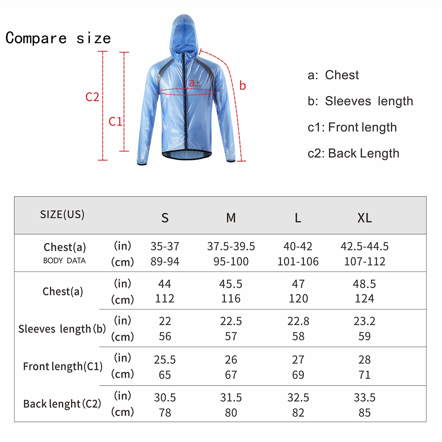 Men's Clothing Cycling Jacket Waterproof Hooded Raincoat Bicycle Man Outerwear Long Sleeve Windbreaker Fishing Bike Windshield
Men's Clothing Cycling Jacket Waterproof Hooded Raincoat Bicycle Man Outerwear Long Sleeve Windbreaker Fishing Bike Windshield